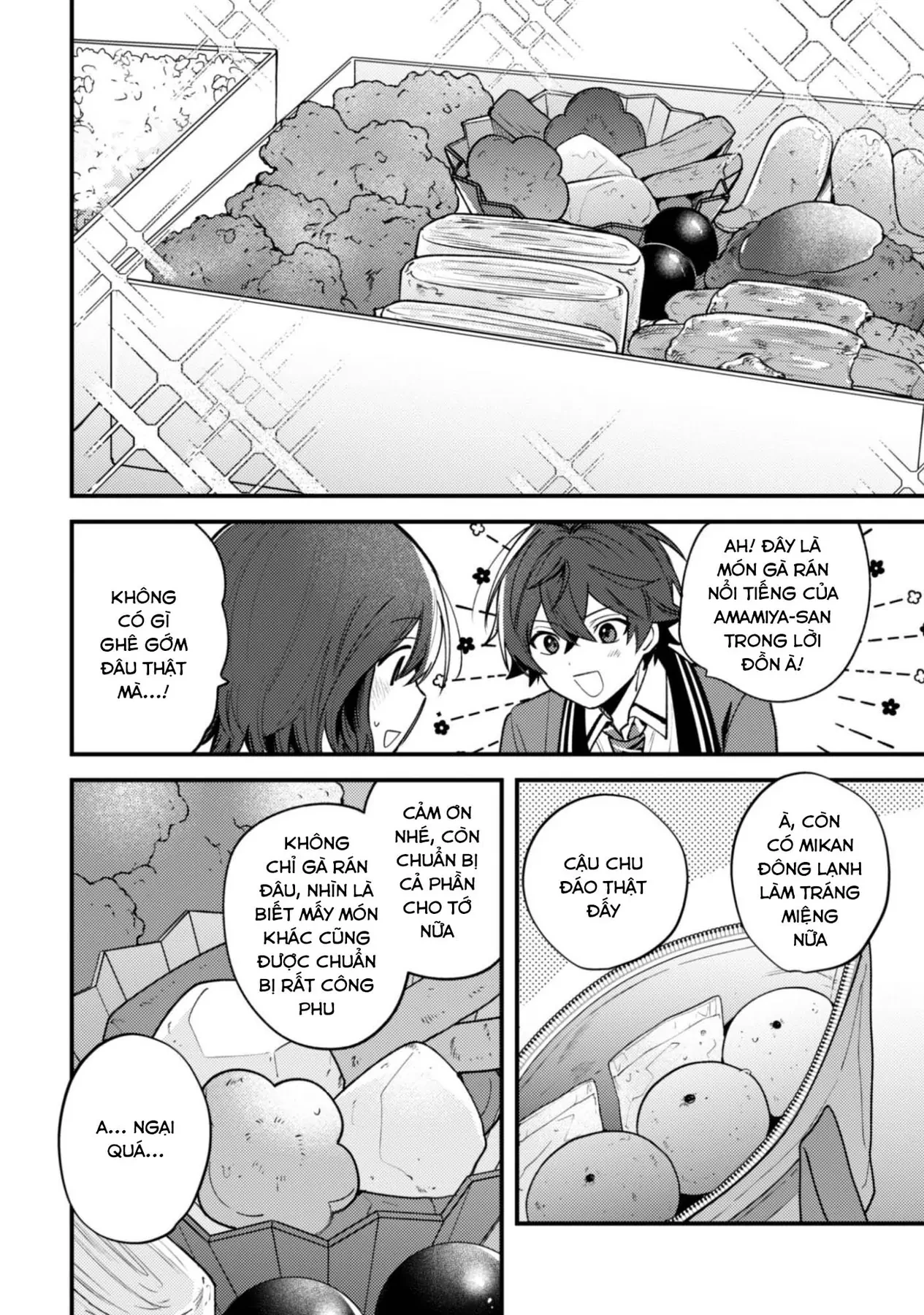 Người "dễ thương" nhất thế giới là Amamiya, đứng thứ hai là tôi. Chapter  18 - 34