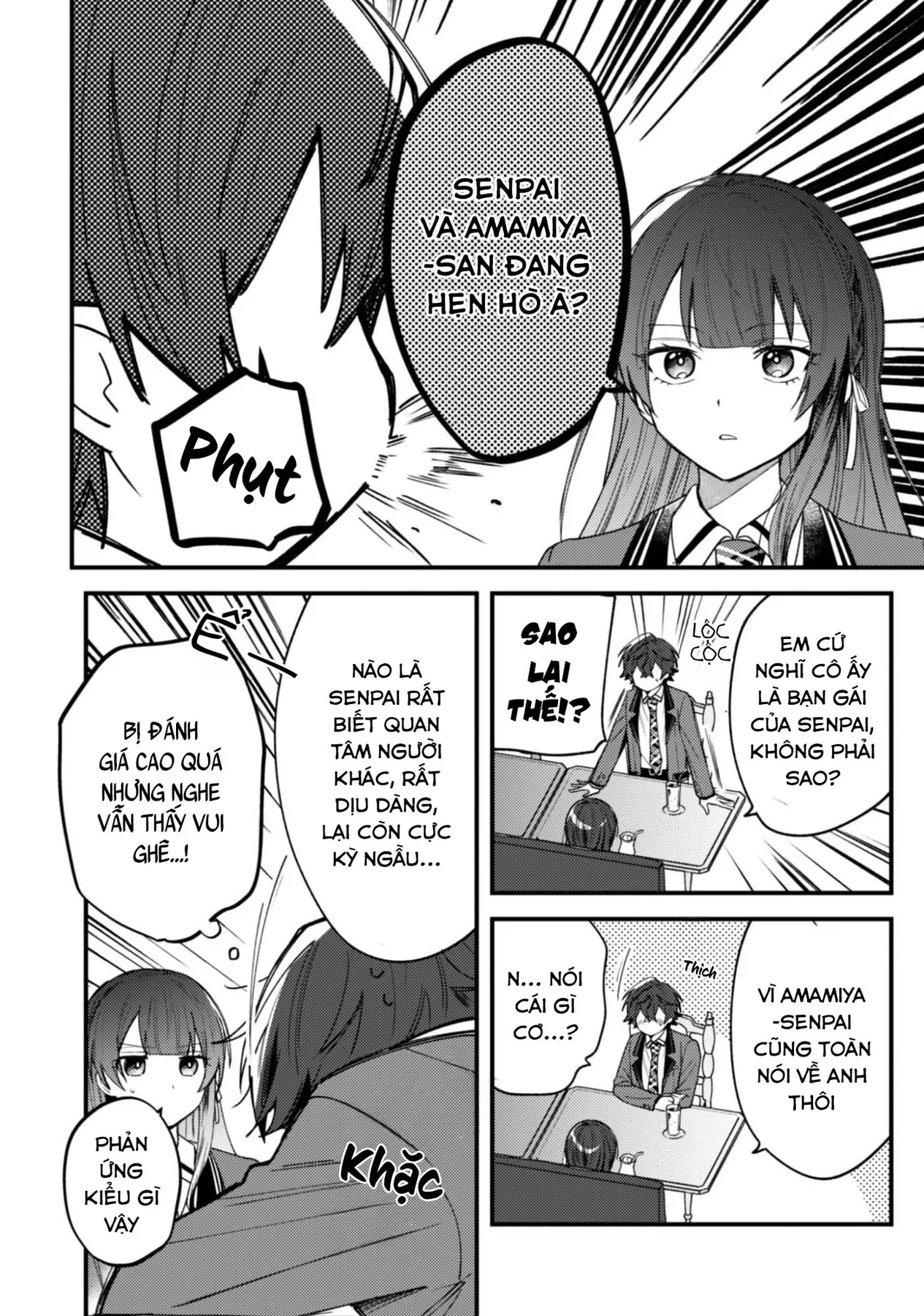 Người "dễ thương" nhất thế giới là Amamiya, đứng thứ hai là tôi. Chapter  18 - 46