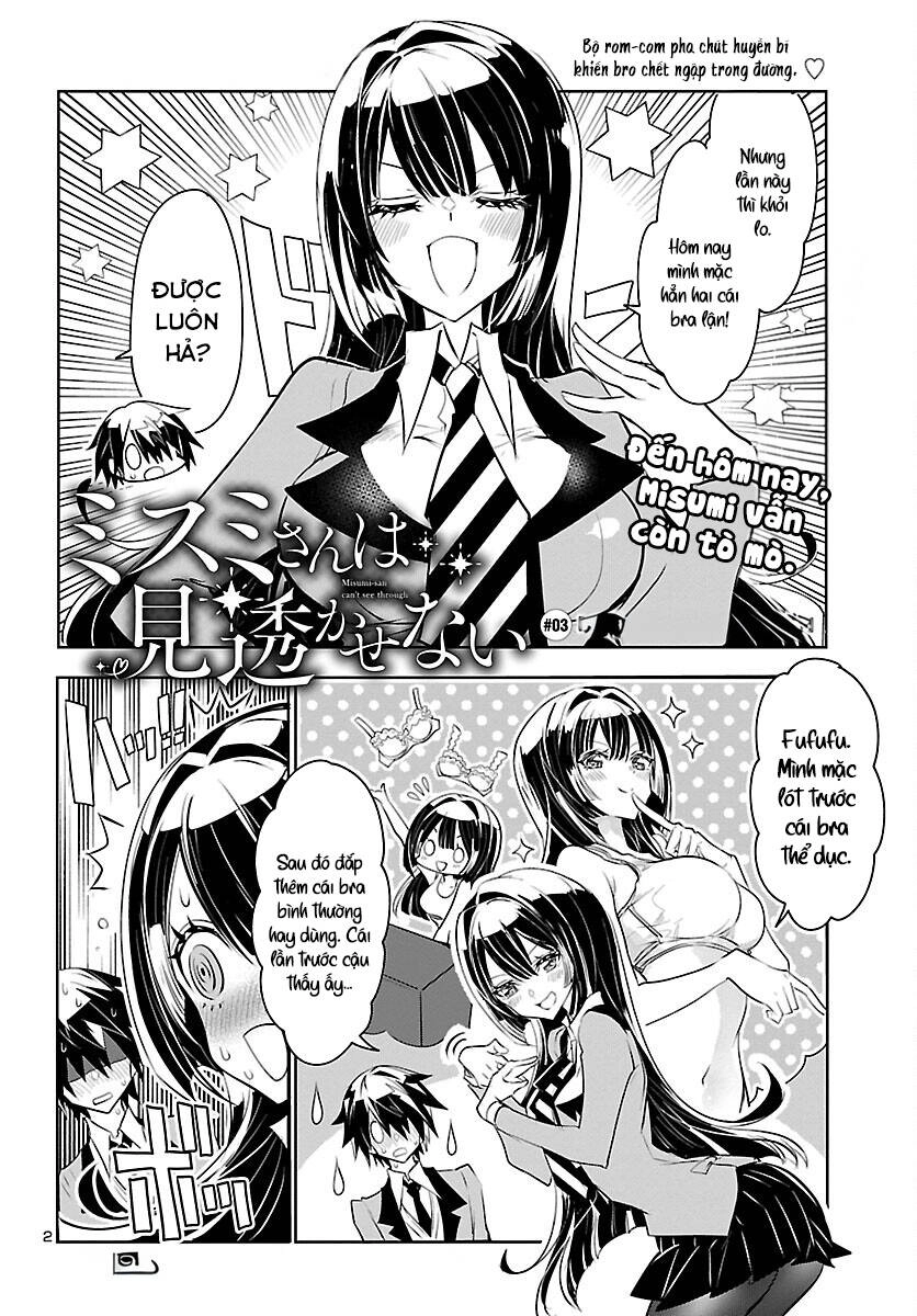 Misumi-San Không Thể Nhìn Thấu! Chapter 3 - 2