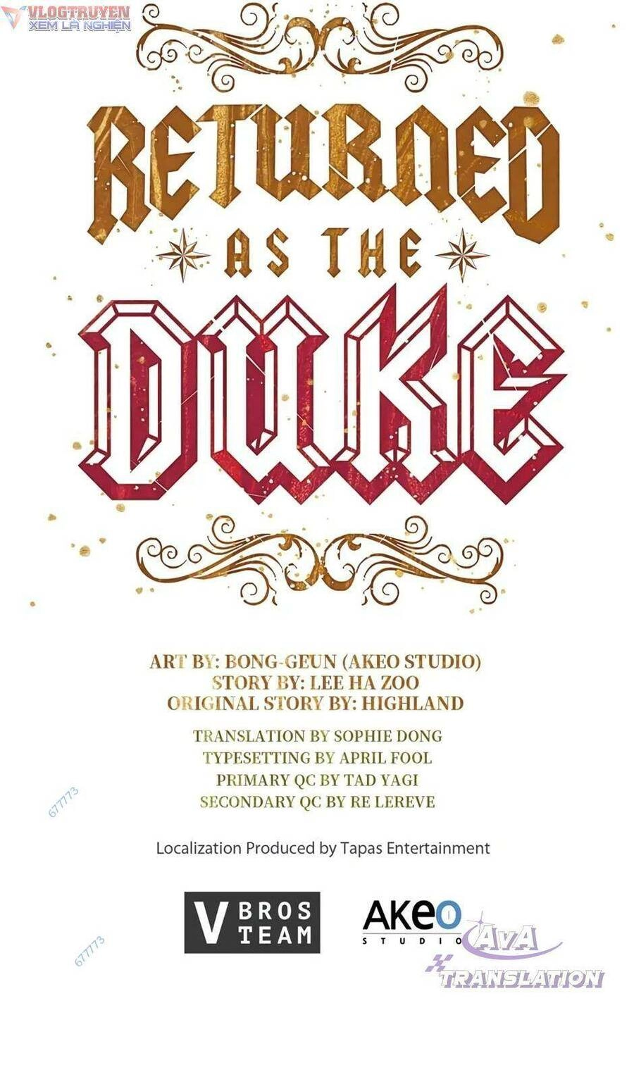 Hồi Quy Thành Công Tước Chapter 69 - 91