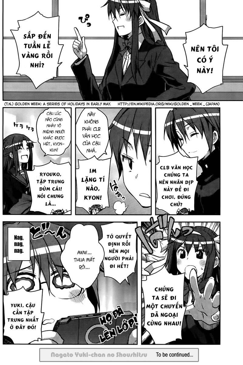 Sự Biến Mất Của Nagato Yuki-Chan Chapter 14 - 16