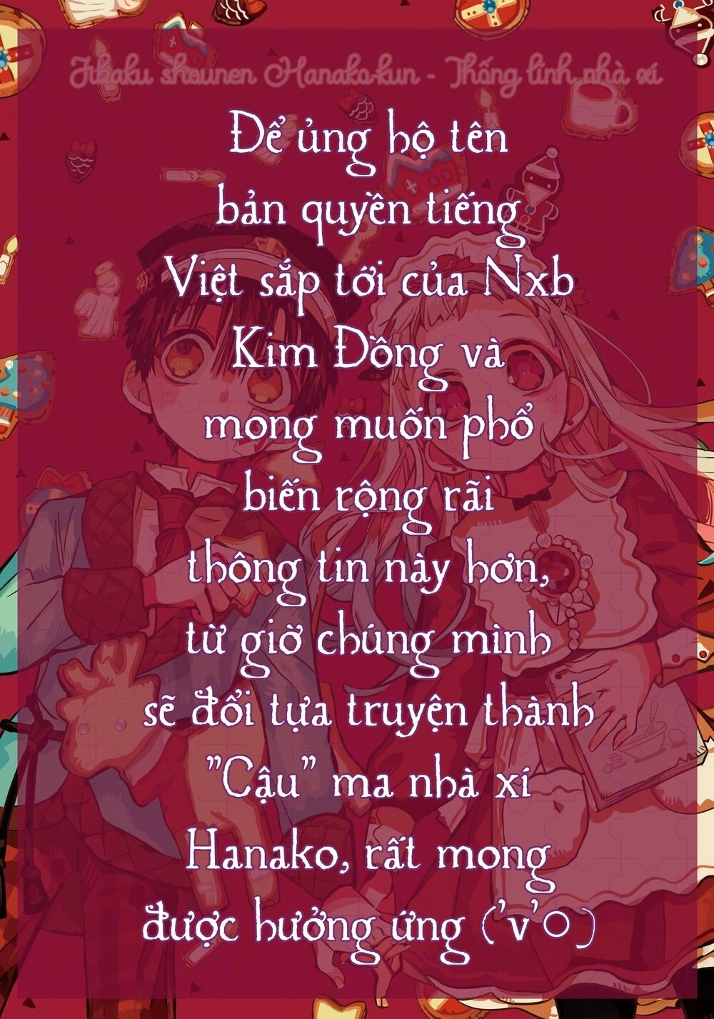 Hanako-Kun Nhà Xí Chapter 72 - 4