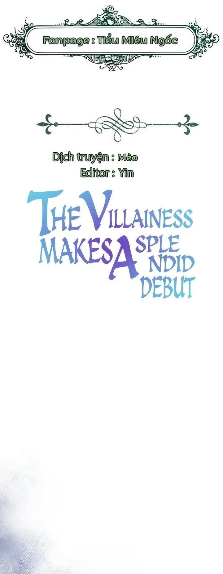 Sự Xuất Hiện Hoành Tráng Của Ác Nữ Chapter 6 - 1