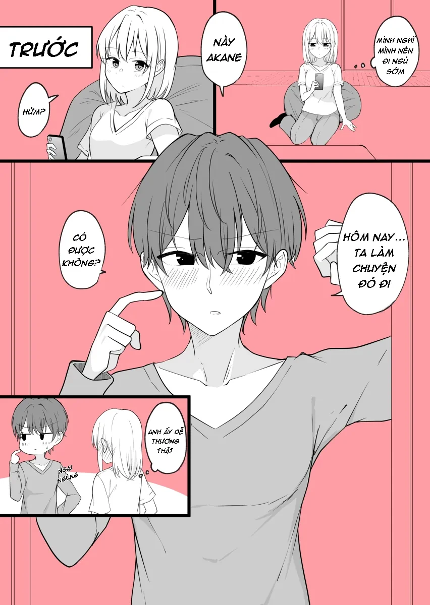 Cuộc Sống Thường Ngày Của Một Cặp Đôi Mà Người Bạn Trai Bị Biến Thành Con Gái Chapter 33 - 2