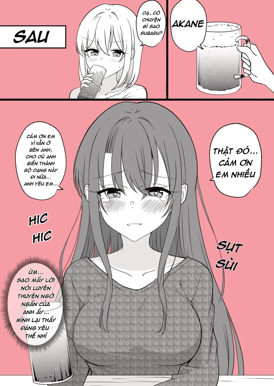 Cuộc Sống Thường Ngày Của Một Cặp Đôi Mà Người Bạn Trai Bị Biến Thành Con Gái Chapter 36 - 3