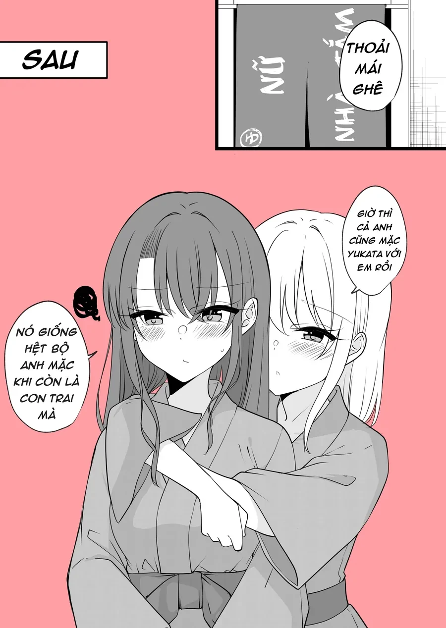 Cuộc Sống Thường Ngày Của Một Cặp Đôi Mà Người Bạn Trai Bị Biến Thành Con Gái Chapter 38 - 3