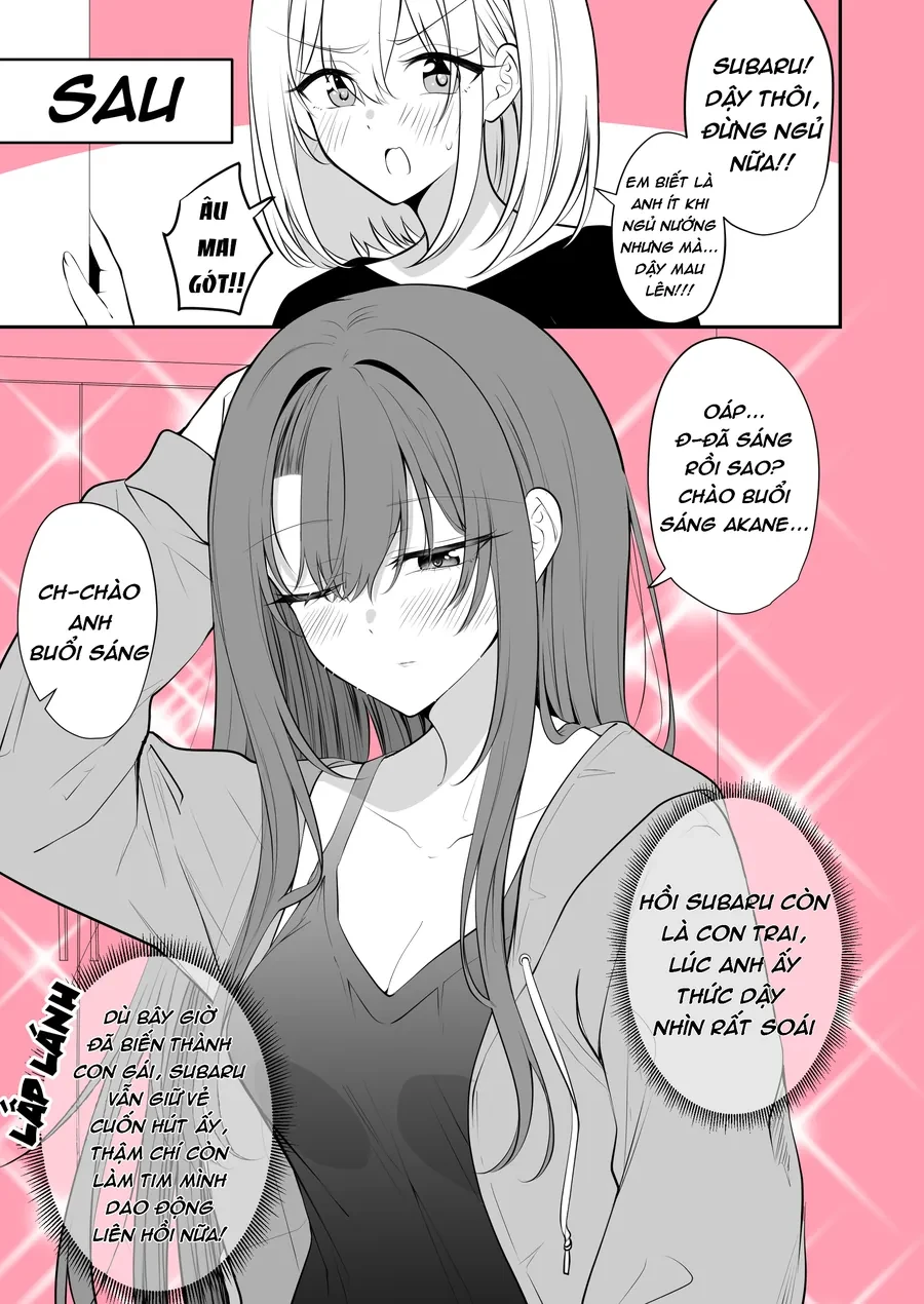 Cuộc Sống Thường Ngày Của Một Cặp Đôi Mà Người Bạn Trai Bị Biến Thành Con Gái Chapter 55 - 3