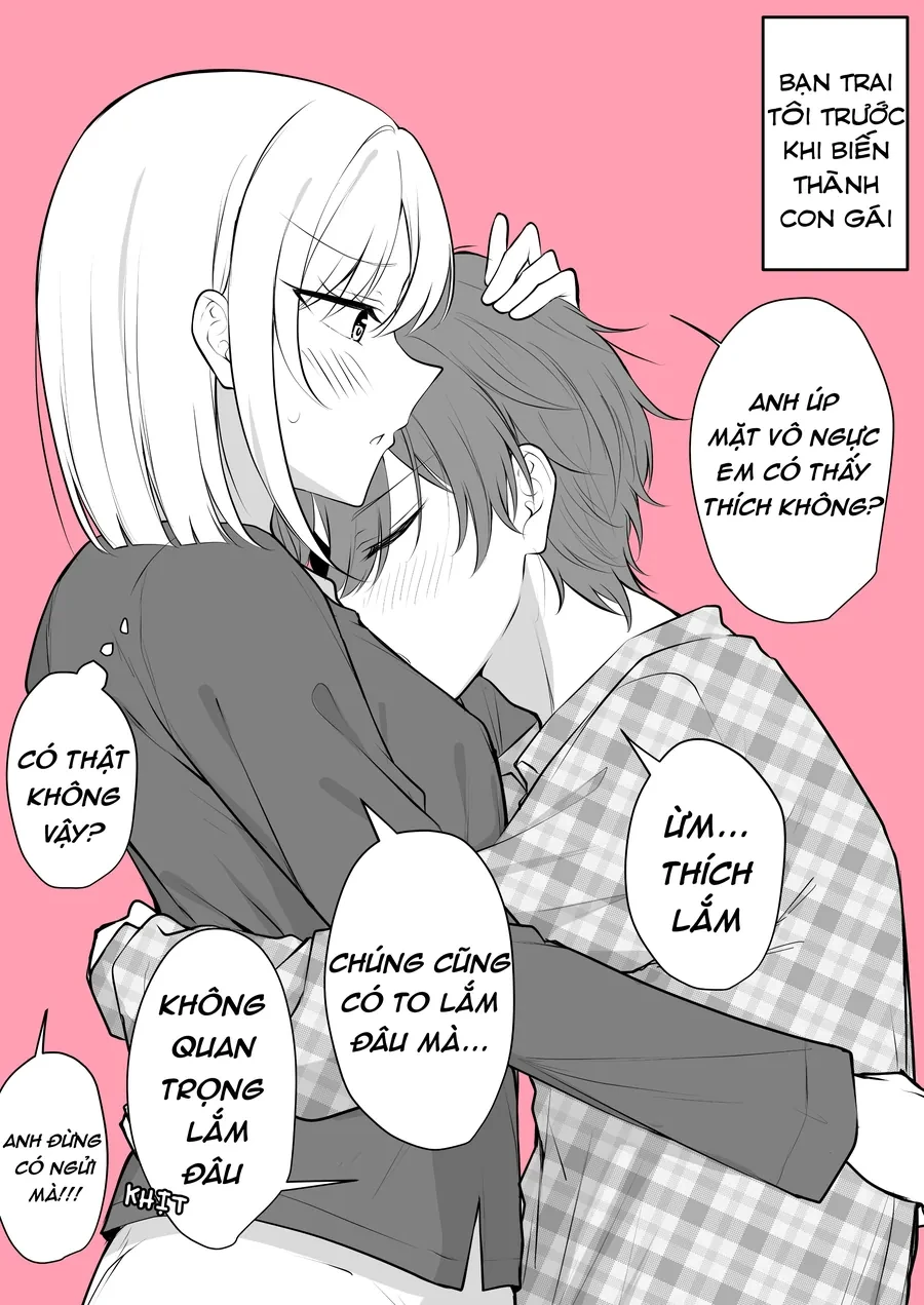 Cuộc Sống Thường Ngày Của Một Cặp Đôi Mà Người Bạn Trai Bị Biến Thành Con Gái Chapter 56 - 2