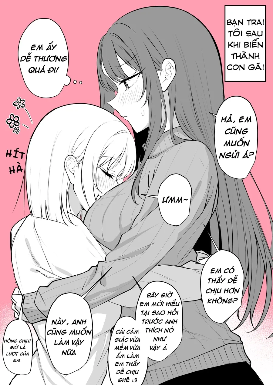 Cuộc Sống Thường Ngày Của Một Cặp Đôi Mà Người Bạn Trai Bị Biến Thành Con Gái Chapter 56 - 3