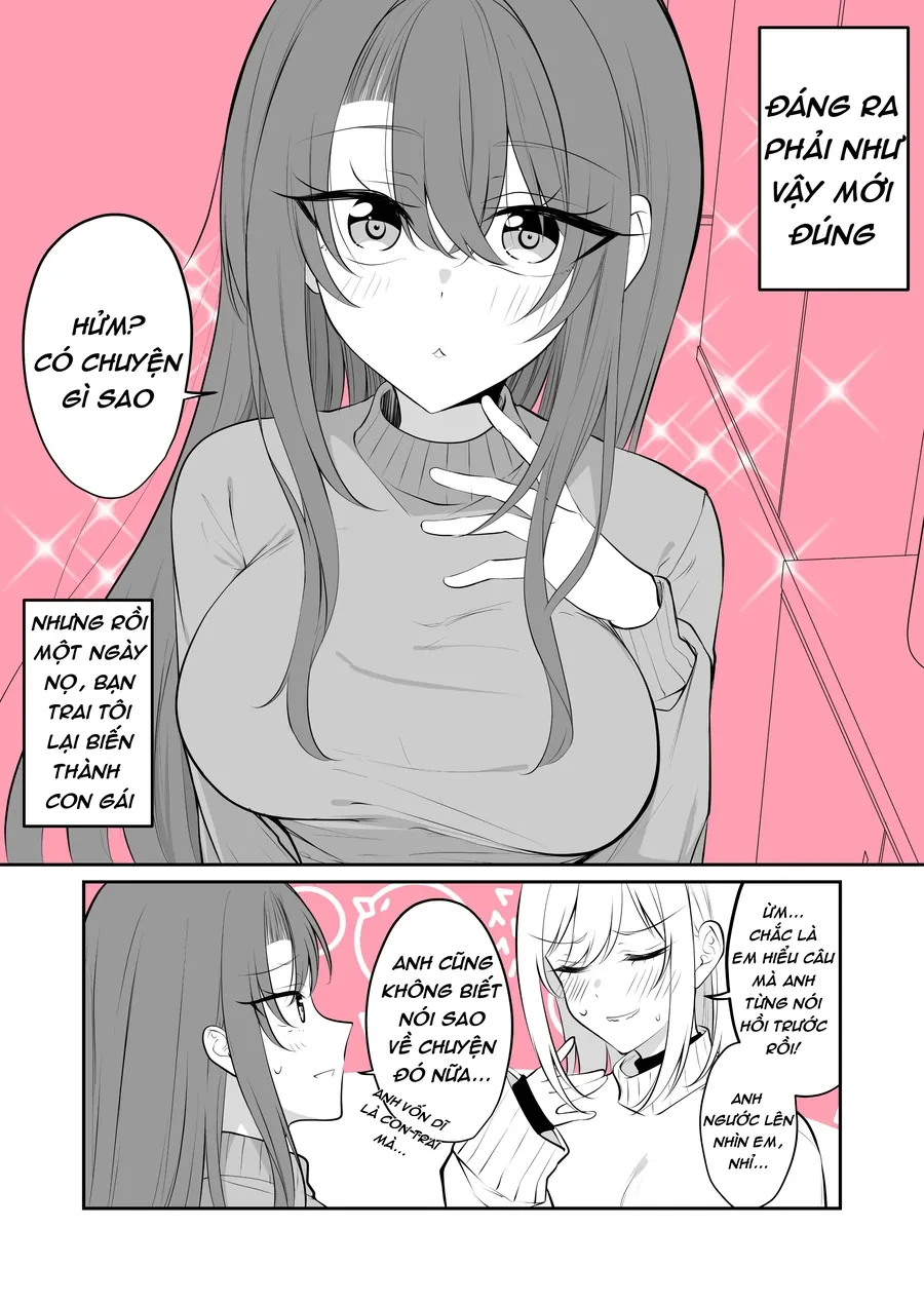 Cuộc Sống Thường Ngày Của Một Cặp Đôi Mà Người Bạn Trai Bị Biến Thành Con Gái Chapter 59 - 3