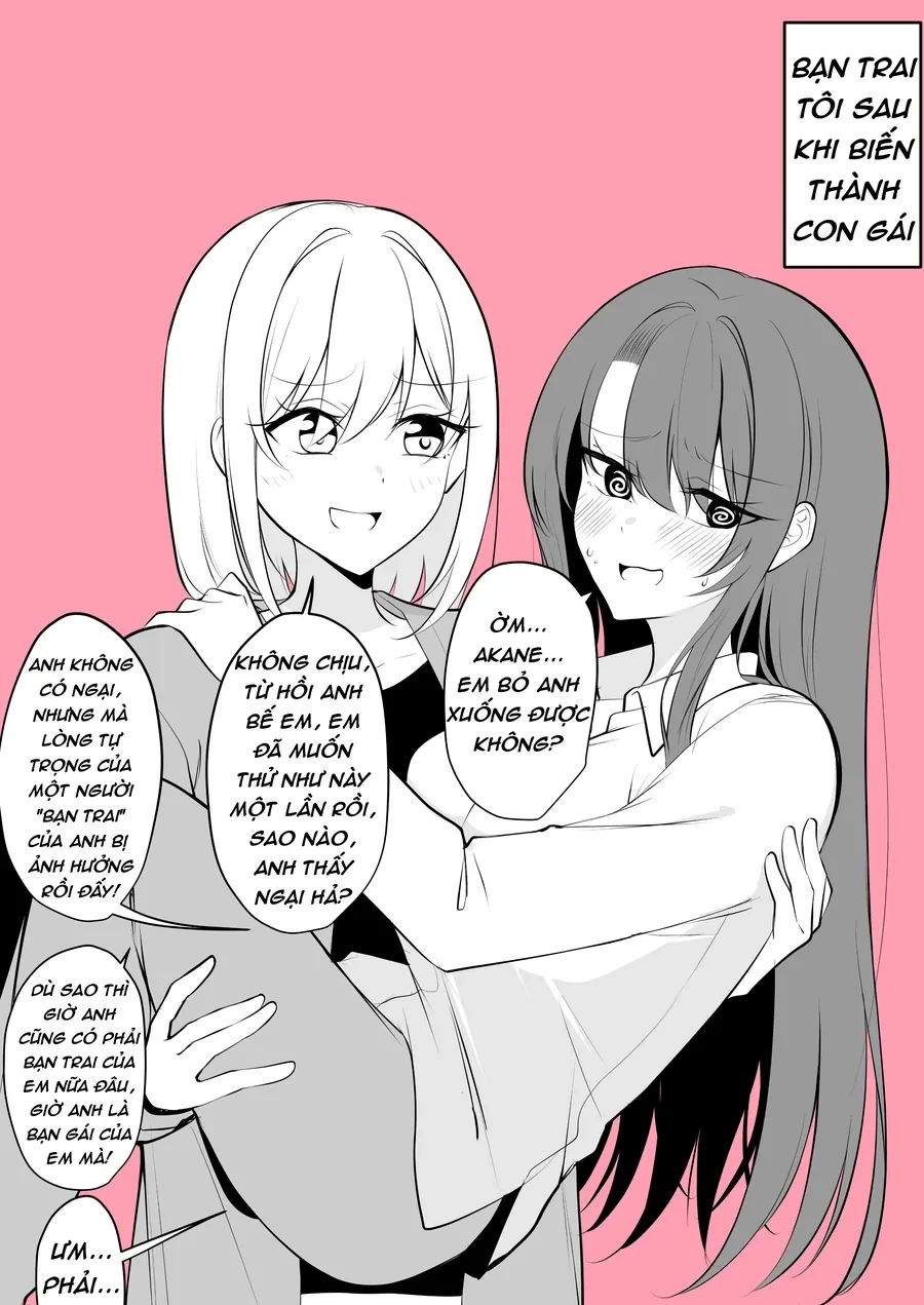 Cuộc Sống Thường Ngày Của Một Cặp Đôi Mà Người Bạn Trai Bị Biến Thành Con Gái Chapter 60 - 3