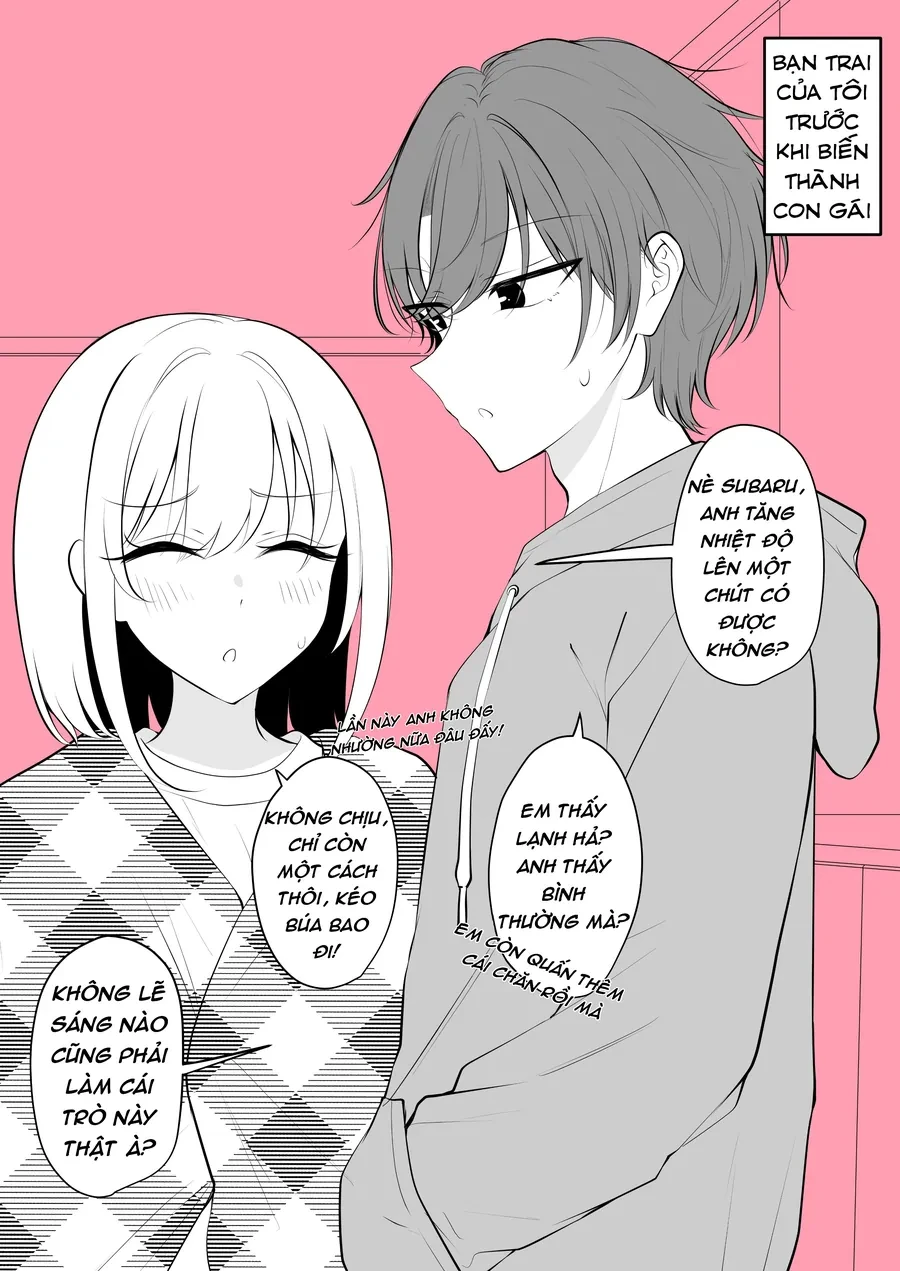 Cuộc Sống Thường Ngày Của Một Cặp Đôi Mà Người Bạn Trai Bị Biến Thành Con Gái Chapter 61 - 2