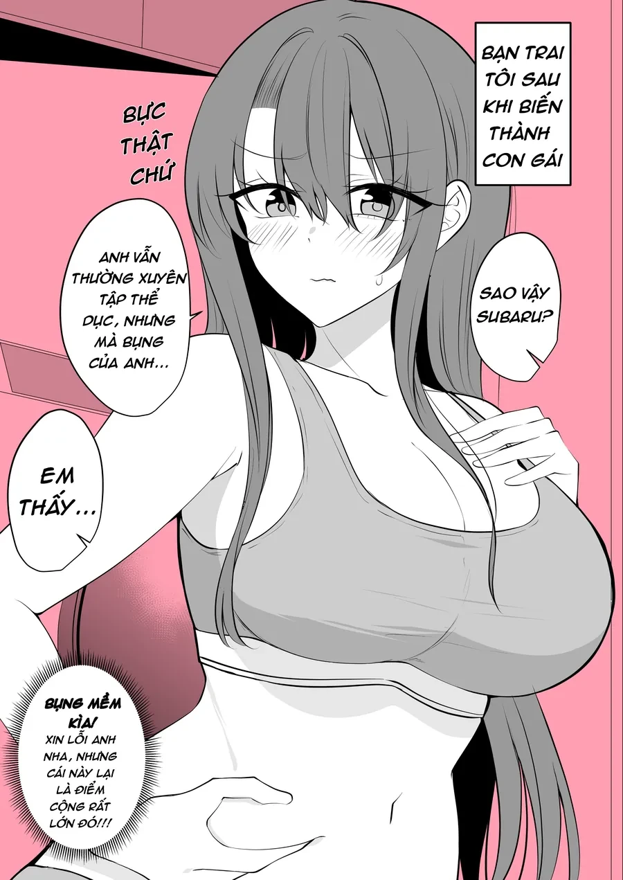 Cuộc Sống Thường Ngày Của Một Cặp Đôi Mà Người Bạn Trai Bị Biến Thành Con Gái Chapter 62 - 3