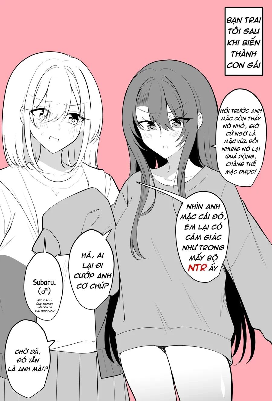 Cuộc Sống Thường Ngày Của Một Cặp Đôi Mà Người Bạn Trai Bị Biến Thành Con Gái Chapter 63 - 3