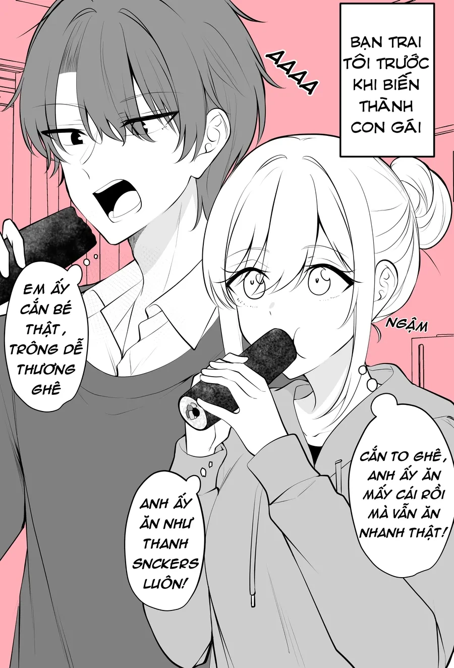 Cuộc Sống Thường Ngày Của Một Cặp Đôi Mà Người Bạn Trai Bị Biến Thành Con Gái Chapter 64 - 2