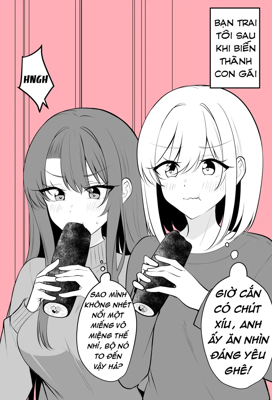 Cuộc Sống Thường Ngày Của Một Cặp Đôi Mà Người Bạn Trai Bị Biến Thành Con Gái Chapter 64 - 3