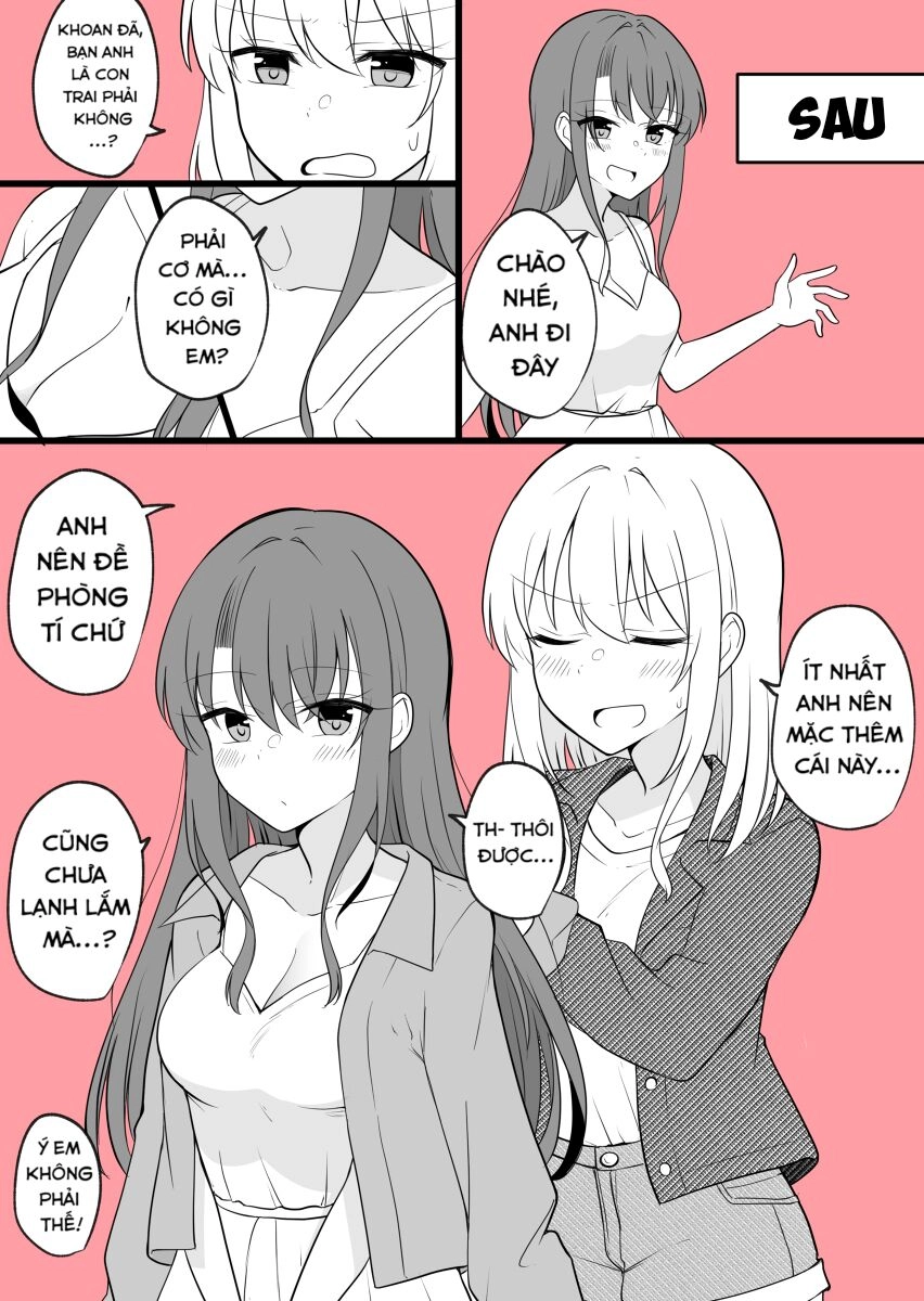 Cuộc Sống Thường Ngày Của Một Cặp Đôi Mà Người Bạn Trai Bị Biến Thành Con Gái Chapter 20 - 3