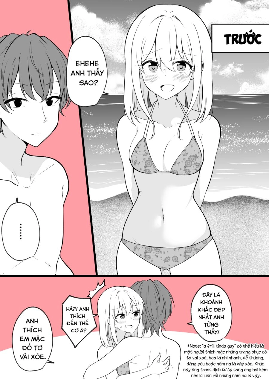 Cuộc Sống Thường Ngày Của Một Cặp Đôi Mà Người Bạn Trai Bị Biến Thành Con Gái Chapter 23 - 2