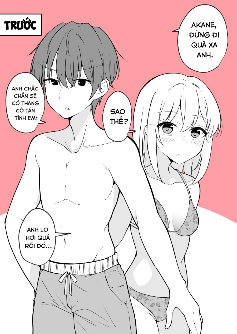 Cuộc Sống Thường Ngày Của Một Cặp Đôi Mà Người Bạn Trai Bị Biến Thành Con Gái Chapter 24 - 2