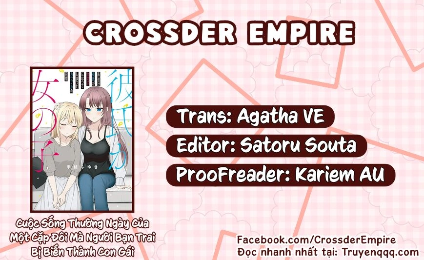 Cuộc Sống Thường Ngày Của Một Cặp Đôi Mà Người Bạn Trai Bị Biến Thành Con Gái Chapter 27 - 1