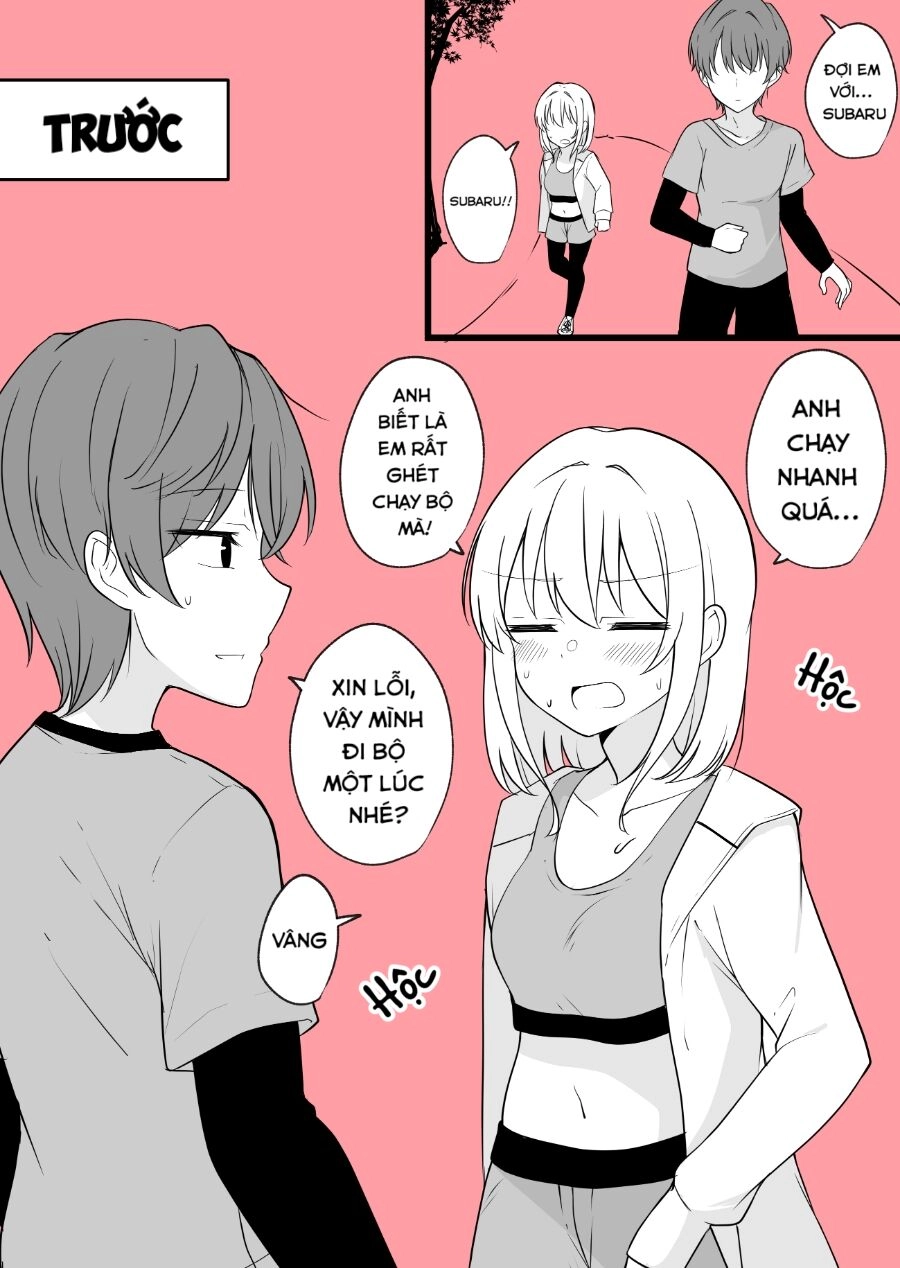 Cuộc Sống Thường Ngày Của Một Cặp Đôi Mà Người Bạn Trai Bị Biến Thành Con Gái Chapter 31 - 2