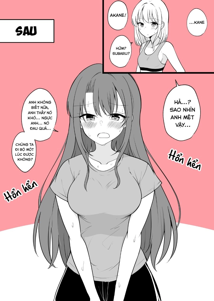 Cuộc Sống Thường Ngày Của Một Cặp Đôi Mà Người Bạn Trai Bị Biến Thành Con Gái Chapter 31 - 3