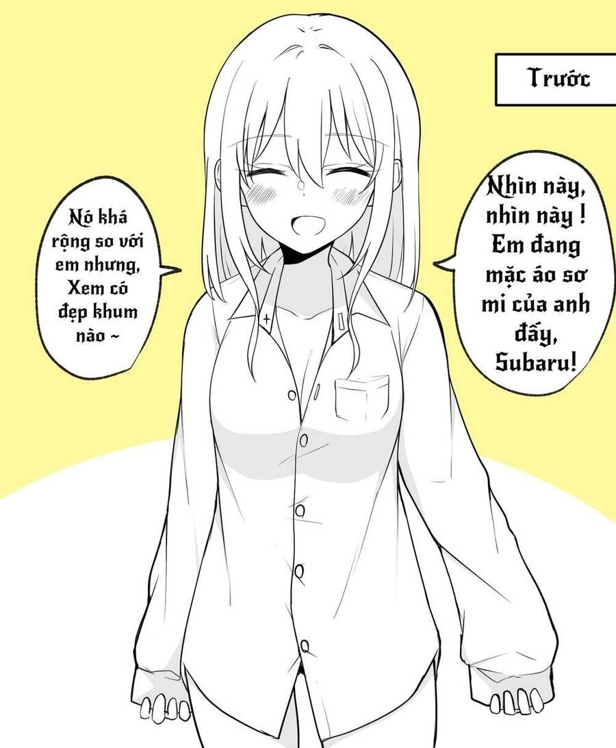 Cuộc Sống Thường Ngày Của Một Cặp Đôi Mà Người Bạn Trai Bị Biến Thành Con Gái Chapter 2 - 1