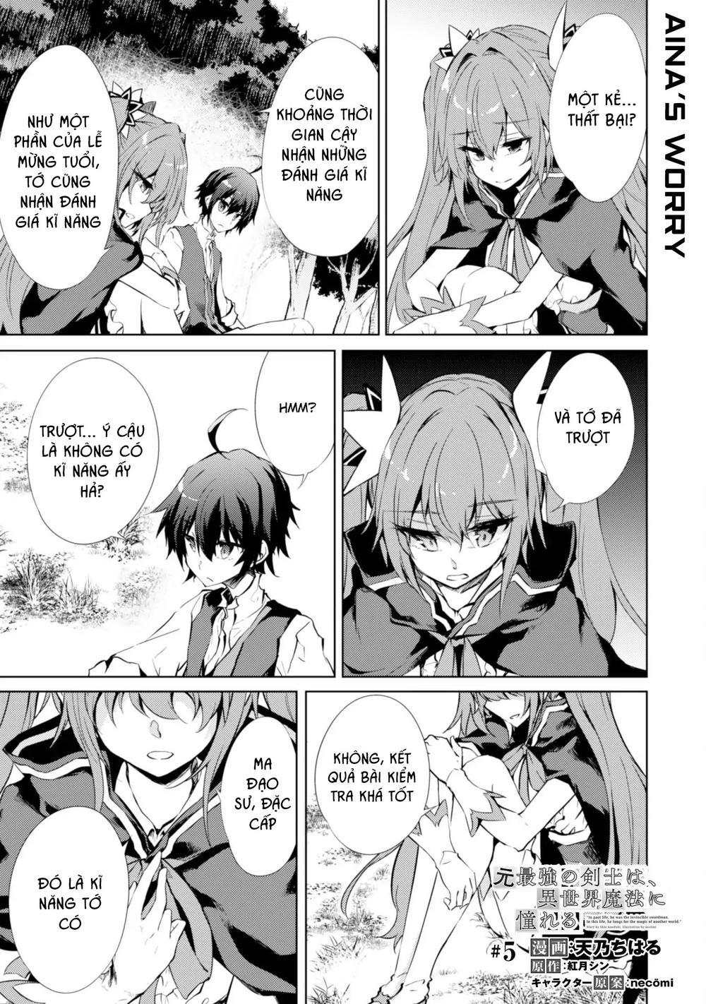 Moto Saikyou No Kenshi Wa, Isekai Mahou Ni Akogareru Chapter 5 - 3