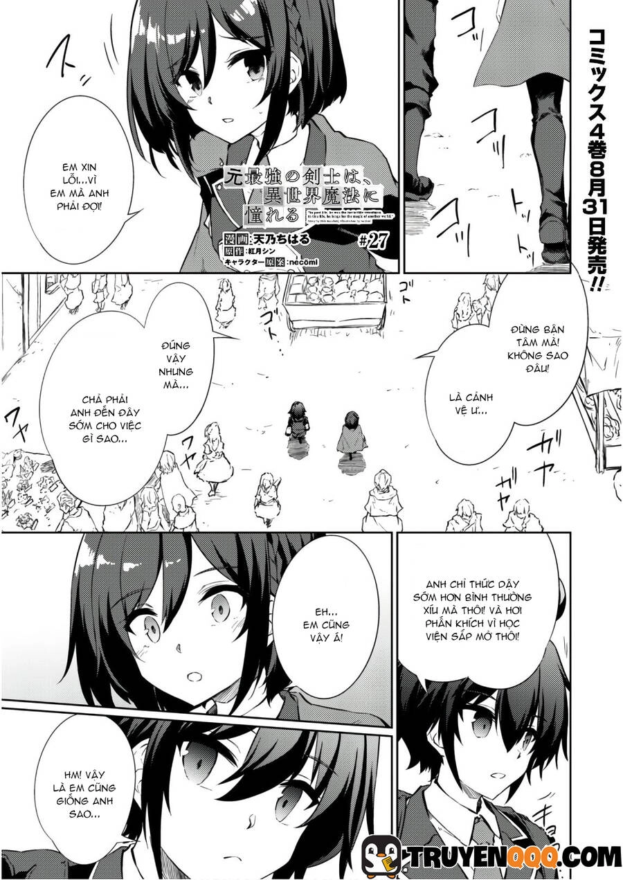 Moto Saikyou No Kenshi Wa, Isekai Mahou Ni Akogareru Chapter 27 - 2