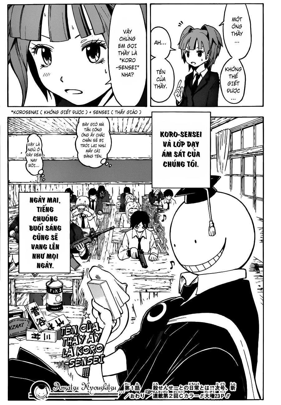 Hãy Ám Sát Ta Để Cứu Lấy Trái Đất Chapter 1 - 50