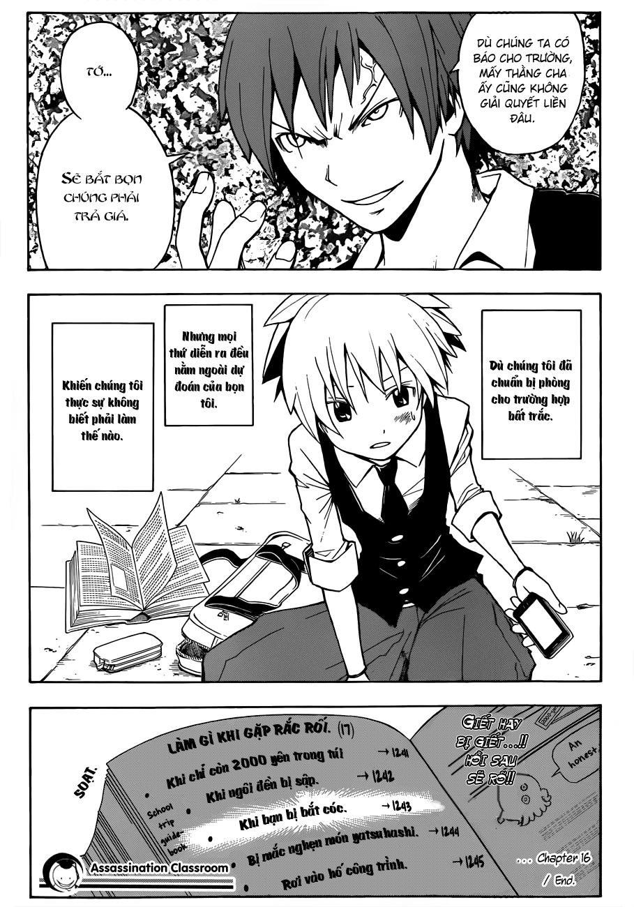 Hãy Ám Sát Ta Để Cứu Lấy Trái Đất Chapter 16 - 20