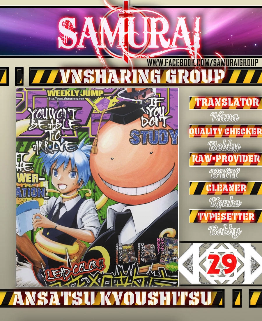 Hãy Ám Sát Ta Để Cứu Lấy Trái Đất Chapter 29 - 1