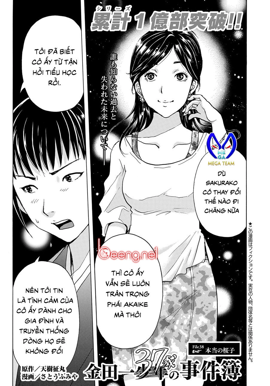 Những Vụ Án Của Kindaichi Ở Tuổi 37 Chapter 38 - 1