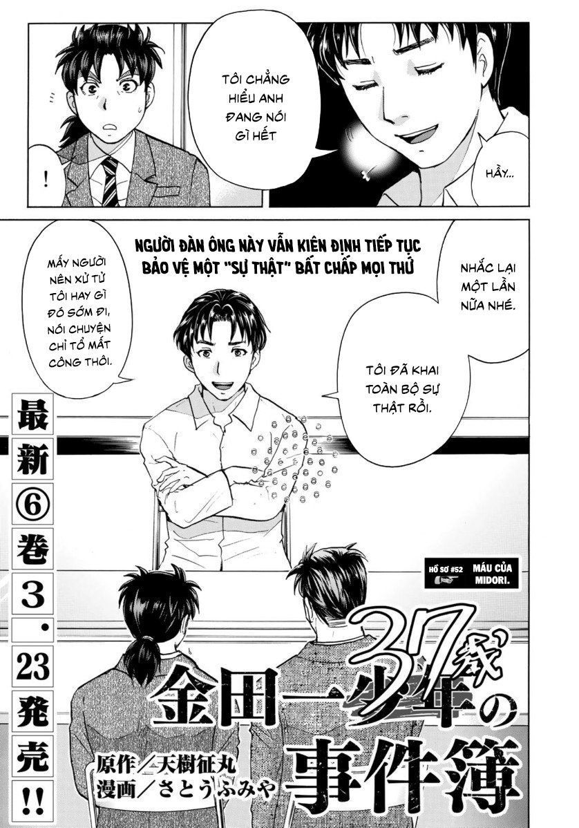 Những Vụ Án Của Kindaichi Ở Tuổi 37 Chapter 52 - 1