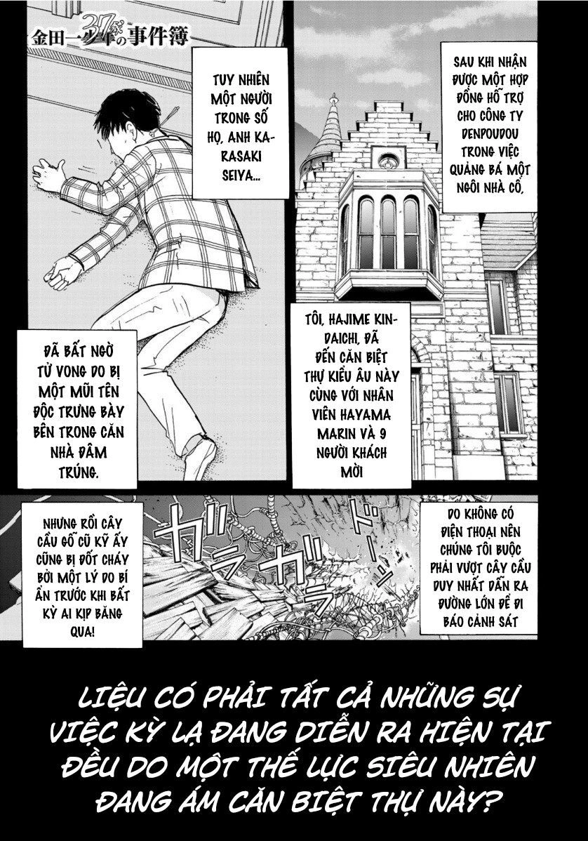 Những Vụ Án Của Kindaichi Ở Tuổi 37 Chapter 58 - 1