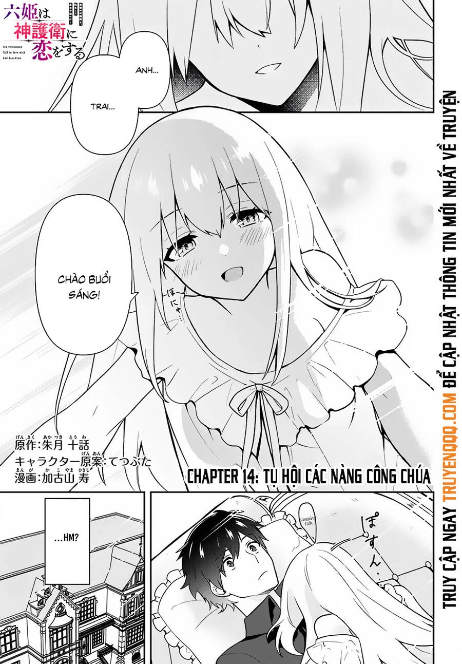 Tôi Chuyển Sinh Và Còn Nhận Được Tình Cảm Của 6 Cô Công Chúa Chapter 14 - 1