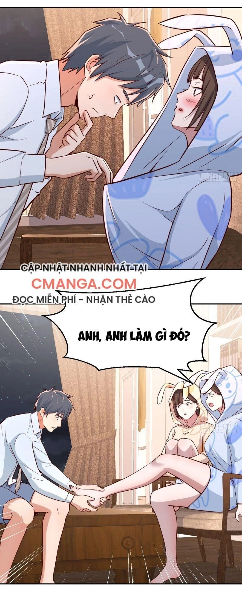 Trong Nhà Có 2 Bạn Gái Song Sinh Chapter 21 - 19