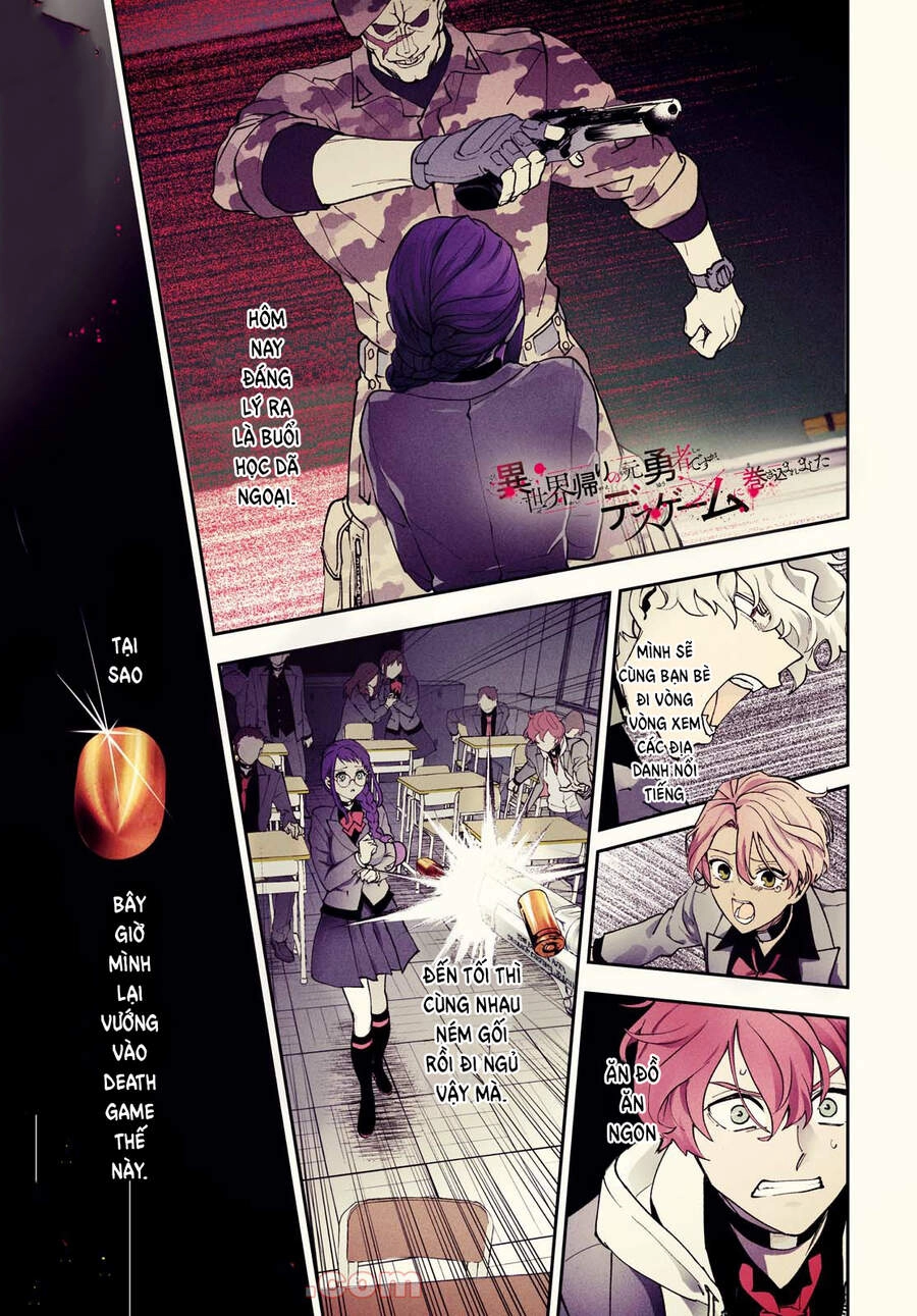 Cựu Dũng Giả Trở Về Từ Thế Giới Khác Tham Gia Vào Trò Chơi Tử Thần! Chapter 1 - 4