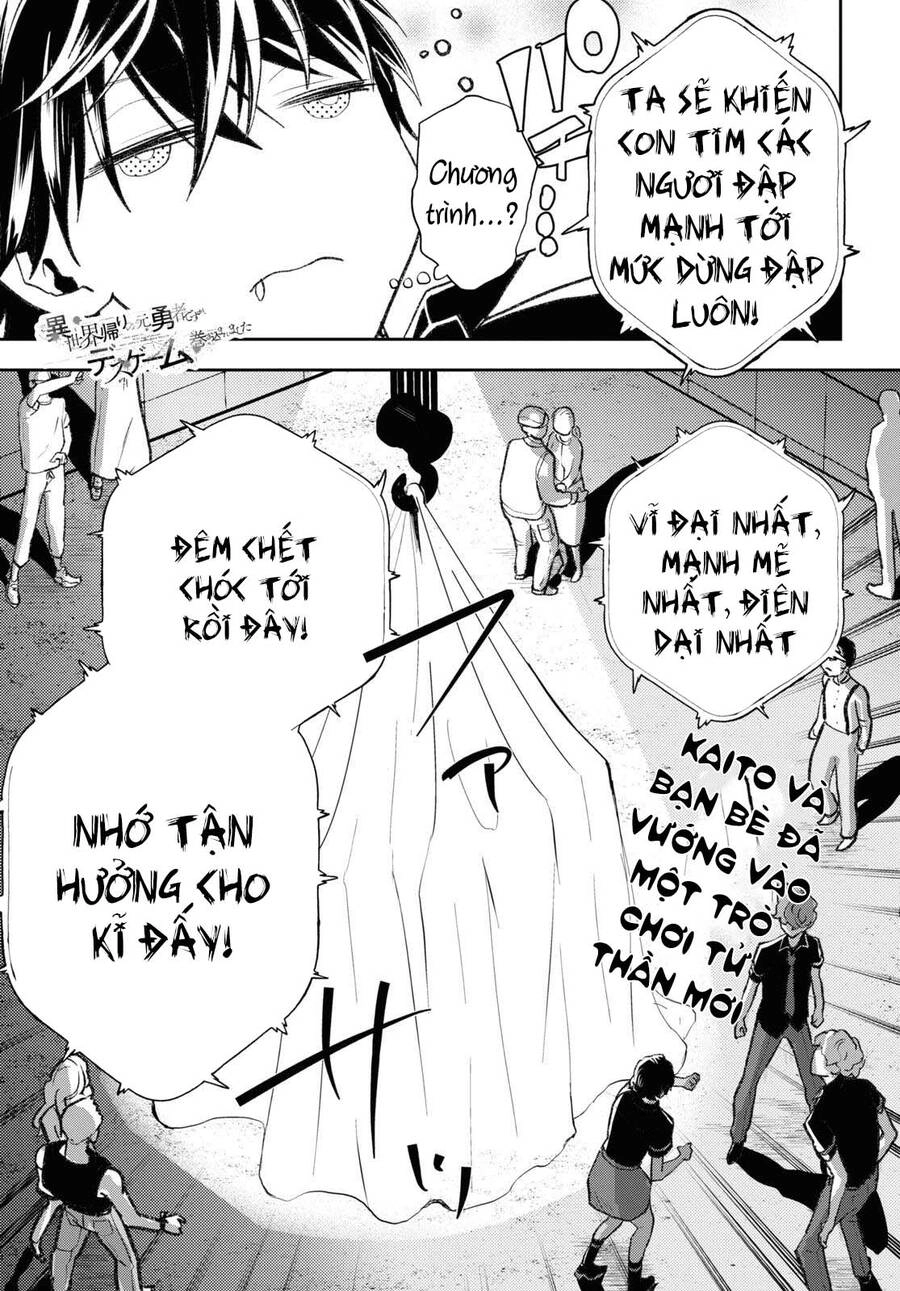 Cựu Dũng Giả Trở Về Từ Thế Giới Khác Tham Gia Vào Trò Chơi Tử Thần! Chapter 9.2 - 2