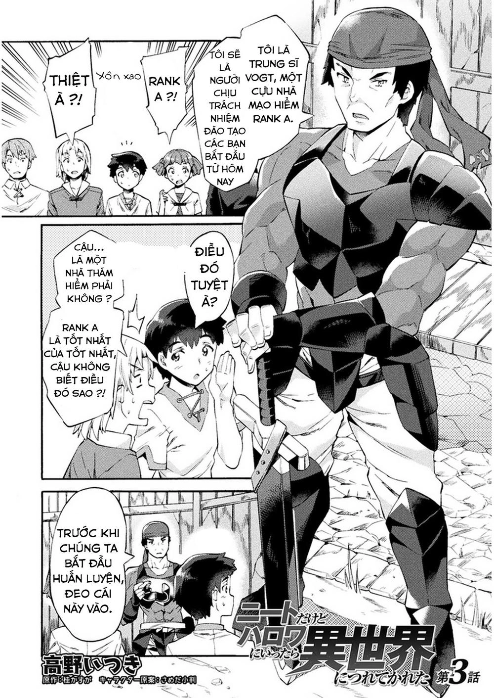 Neet Dakedo Hello Work Ni Ittara Isekai Ni Tsuretekareta Chapter 3 - 3
