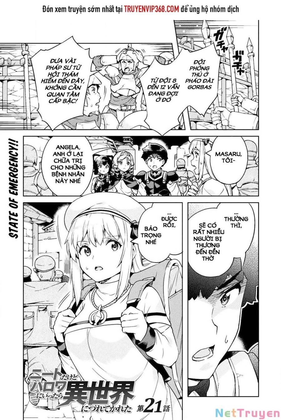 Neet Dakedo Hello Work Ni Ittara Isekai Ni Tsuretekareta Chapter 21 - 2