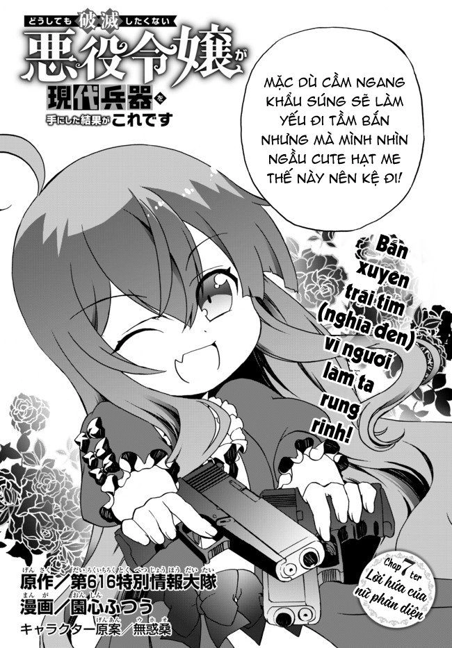The Villainess Will Crush Her Destruction End Through Modern Firepower Chapter 7 - 3