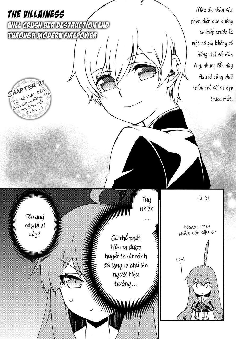 The Villainess Will Crush Her Destruction End Through Modern Firepower Chapter 21 - 1