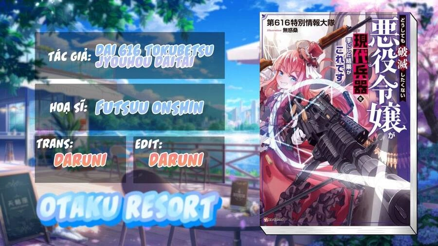 The Villainess Will Crush Her Destruction End Through Modern Firepower Chapter 28 - 1