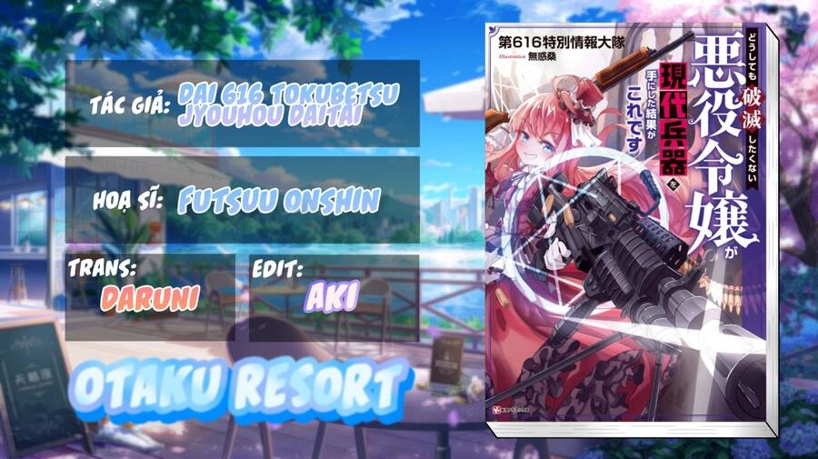 The Villainess Will Crush Her Destruction End Through Modern Firepower Chapter 31 - 1