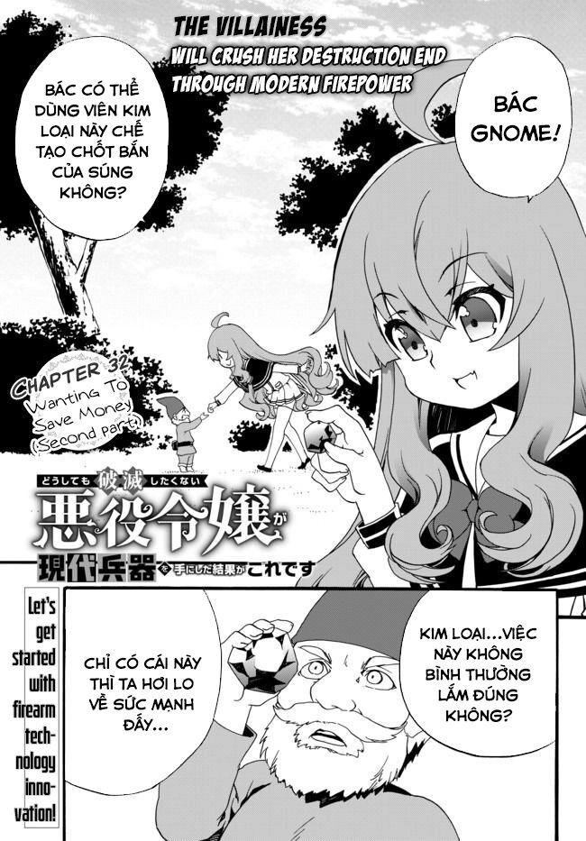 The Villainess Will Crush Her Destruction End Through Modern Firepower Chapter 32 - 1