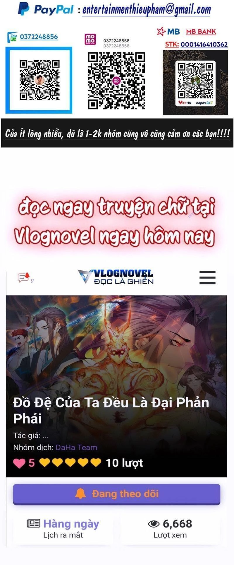 Đồ Đệ Của Ta Đều Là Đại Phản Phái Chapter 38 - 24