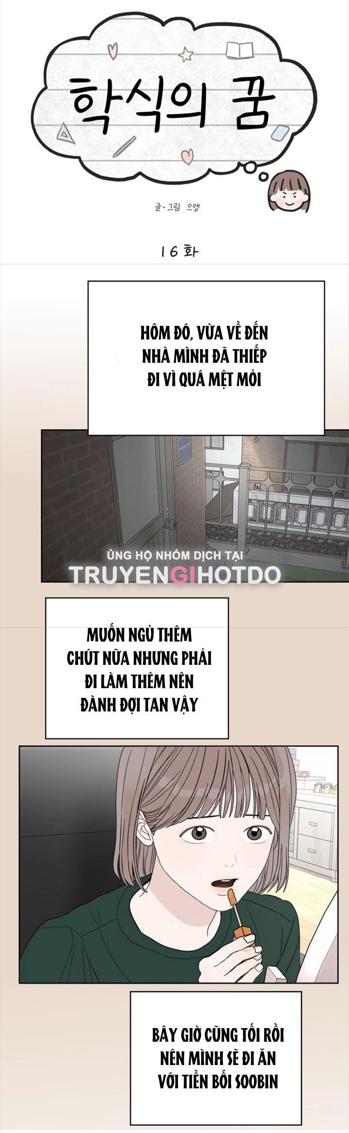 Giấc Mơ Học Thức Chapter 16.1 - 17