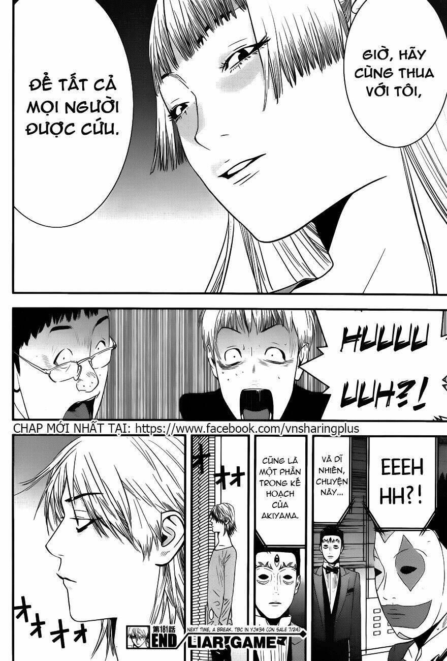 Liar Game Chapter 181 - 18