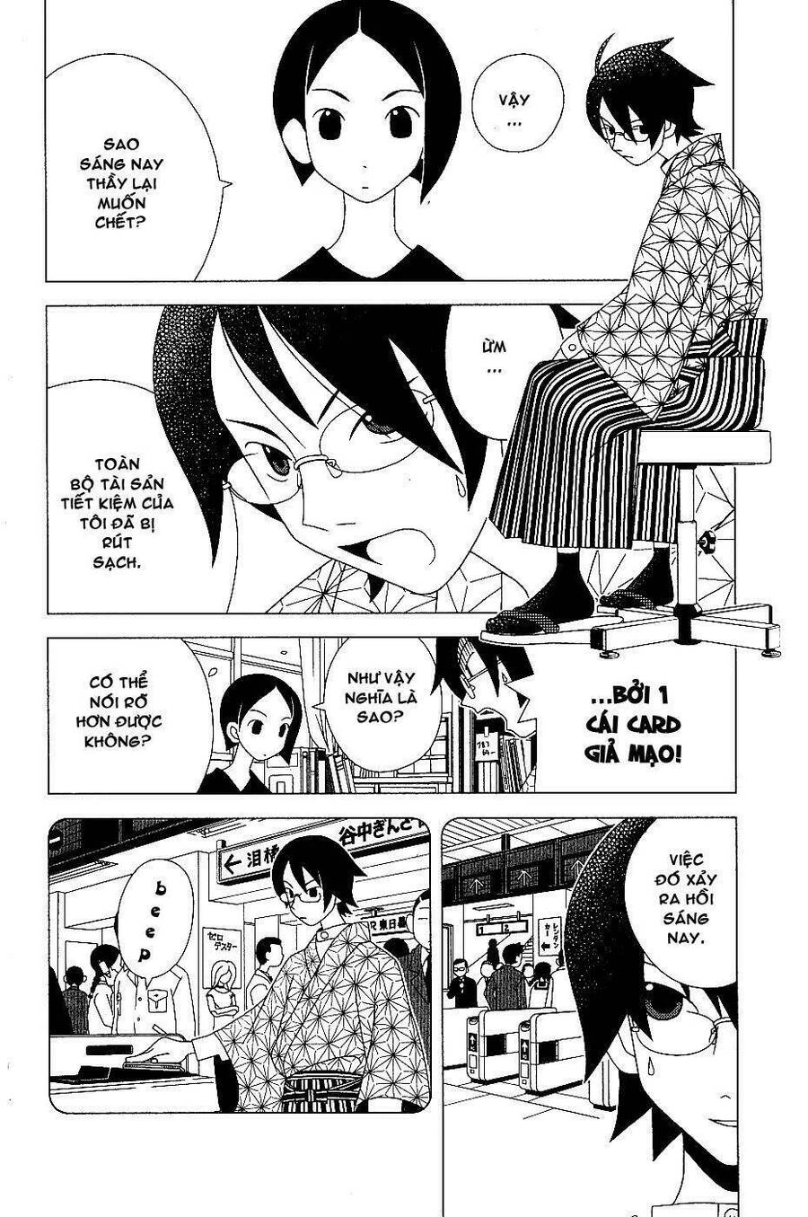 Sayonara Zetsubou Sensei Chapter 3 - 4